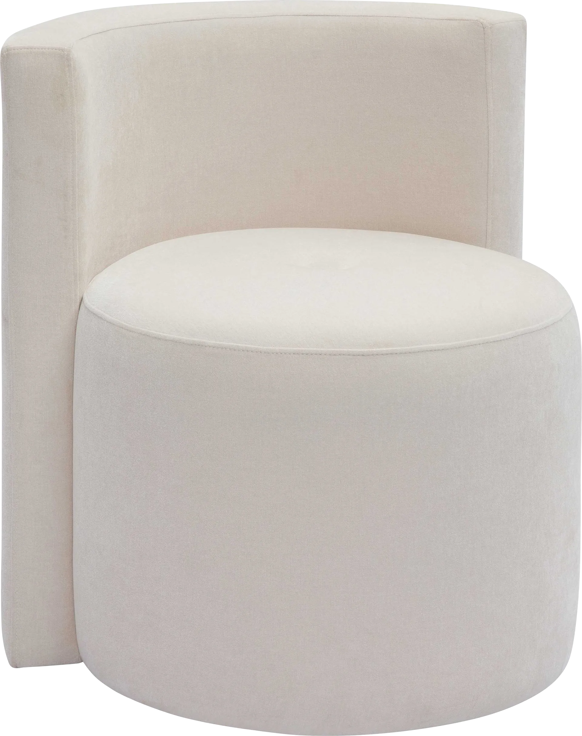 Hooksun II Cream Desk Chair - Image 1