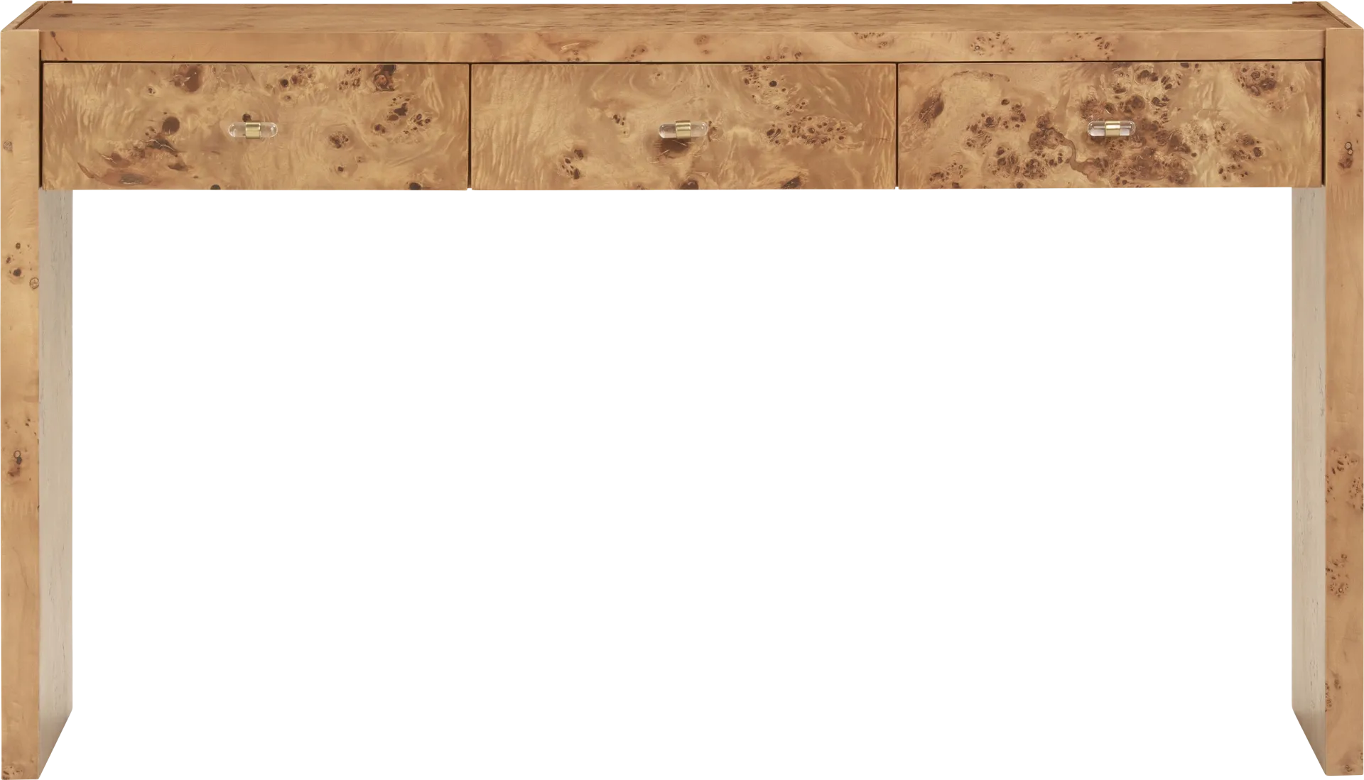 Ailshie VI Honey Brown Console Table - Image 1