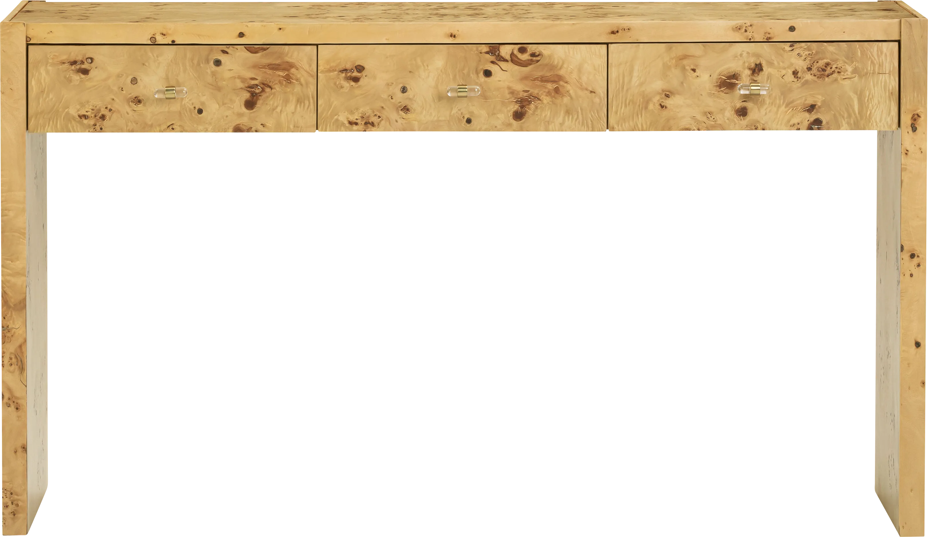 Ailshie VI Natural Console Table - Thumbnail - Image 1