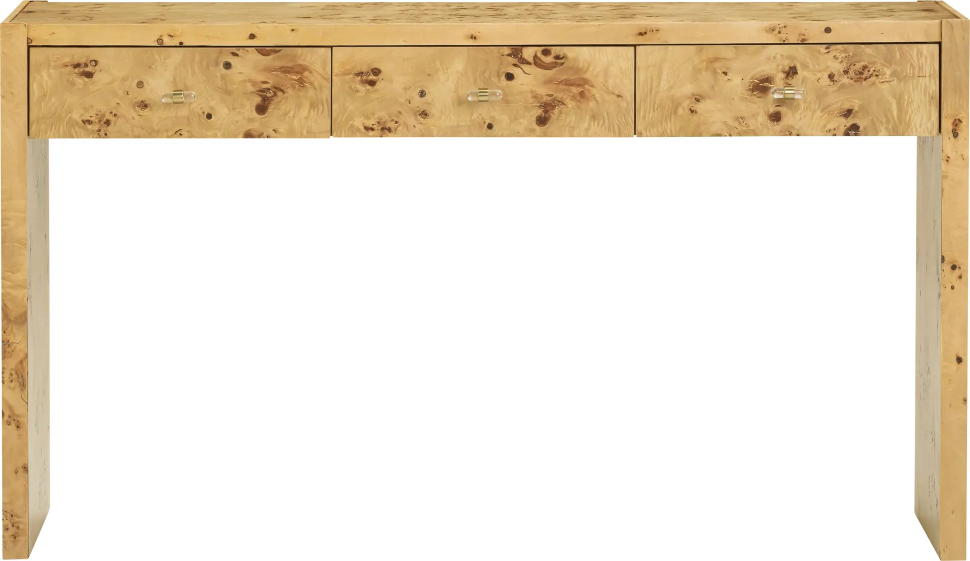 Ailshie VI Natural Console Table - Image 1