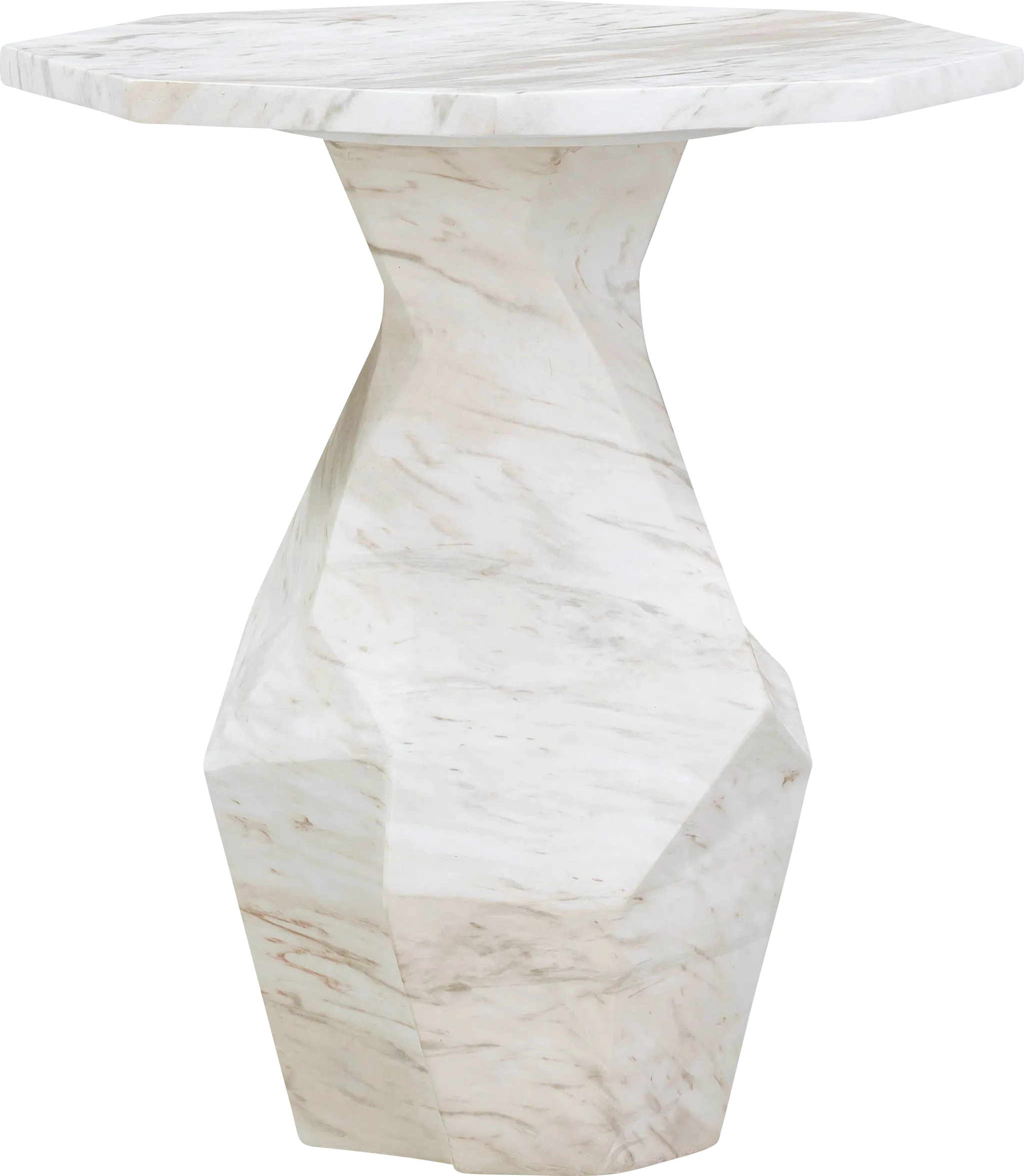 Accentgate White End Table - Thumbnail - Image 1