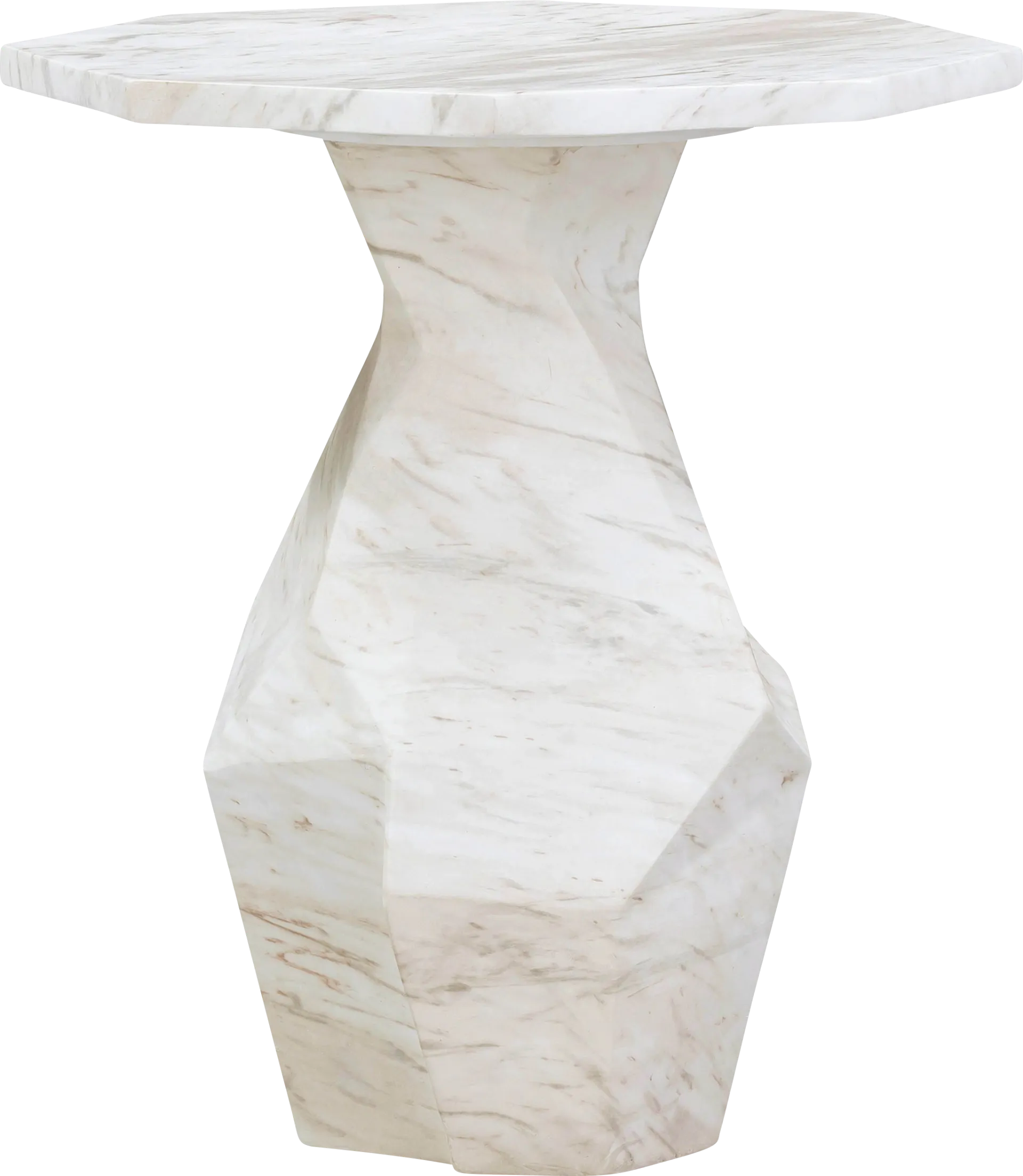 Accentgate White End Table - Image 1
