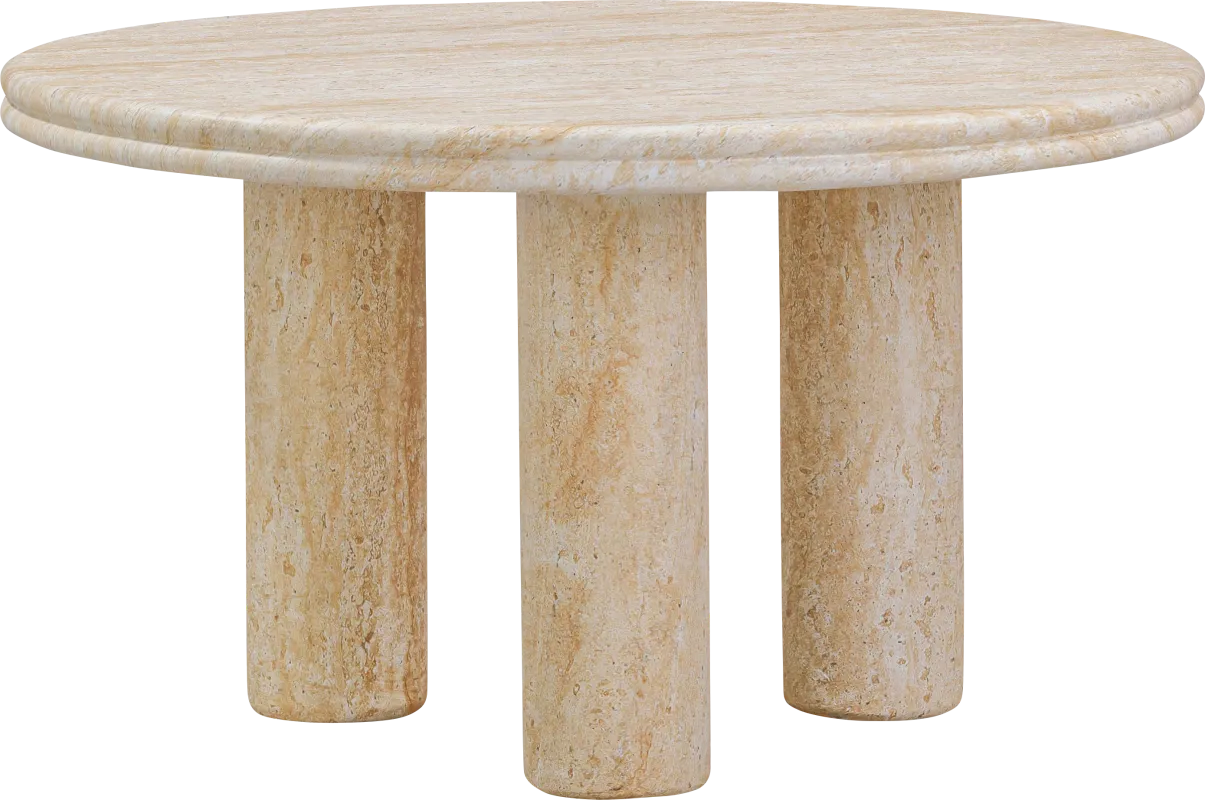 Cloverprises I Light Brown Cocktail Table