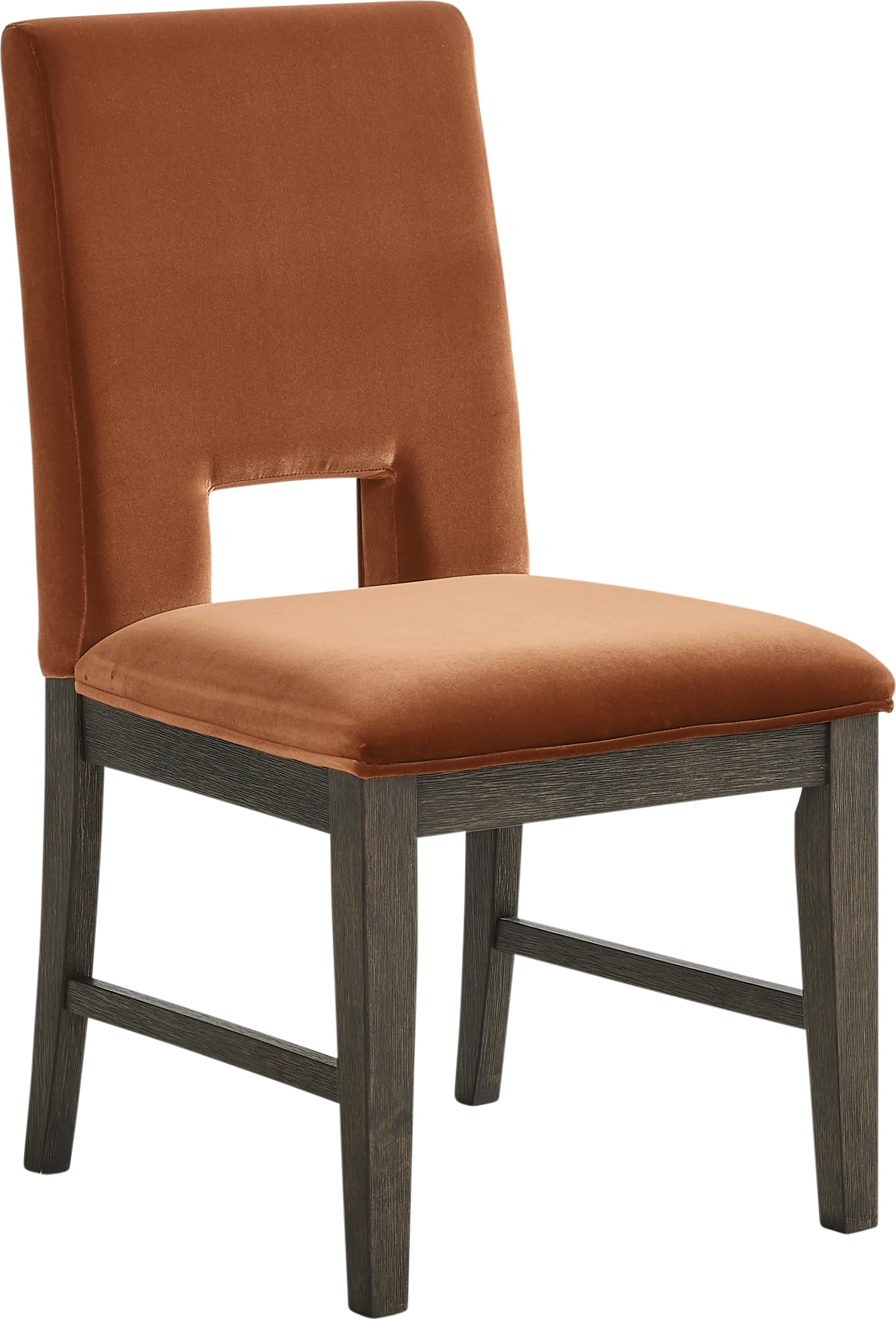 Angelica Orange Side Chair - Image 1