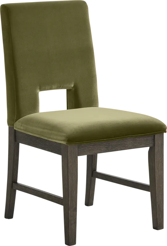 Angelica Green Side Chair