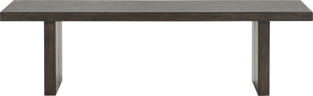 Angelica Brown Dining Bench