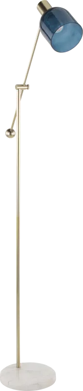 Rovereto Blue Floor Lamp