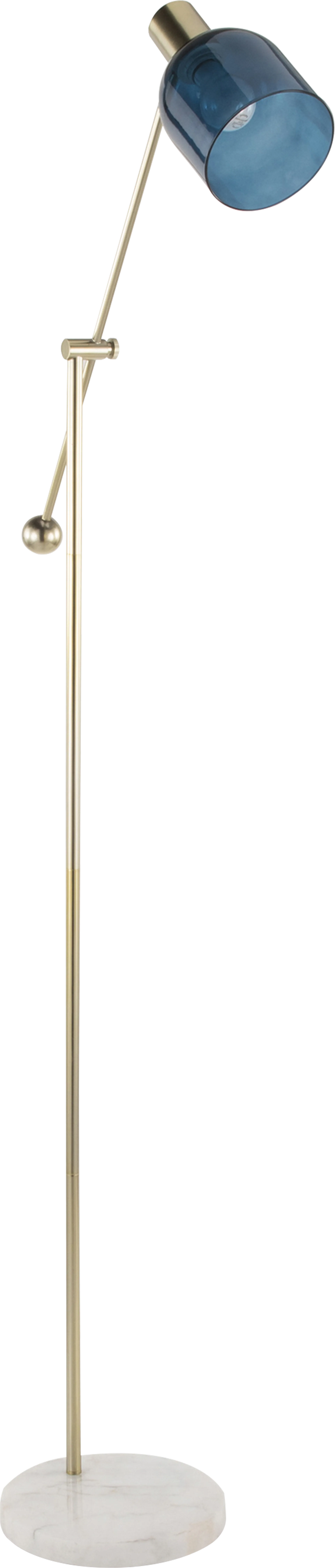 Rovereto Blue Floor Lamp - Image 1