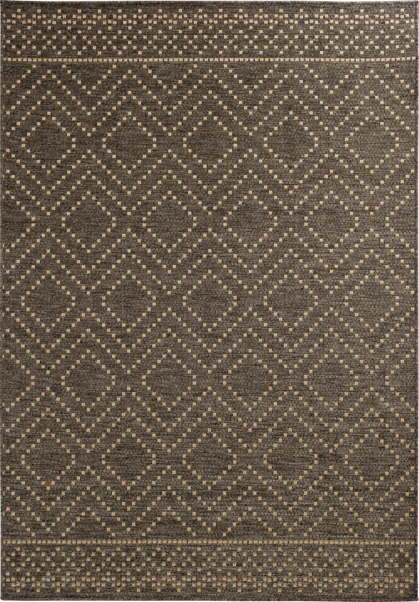 Danyal Brown 5'3 x 7'7 Indoor/Outdoor Rug