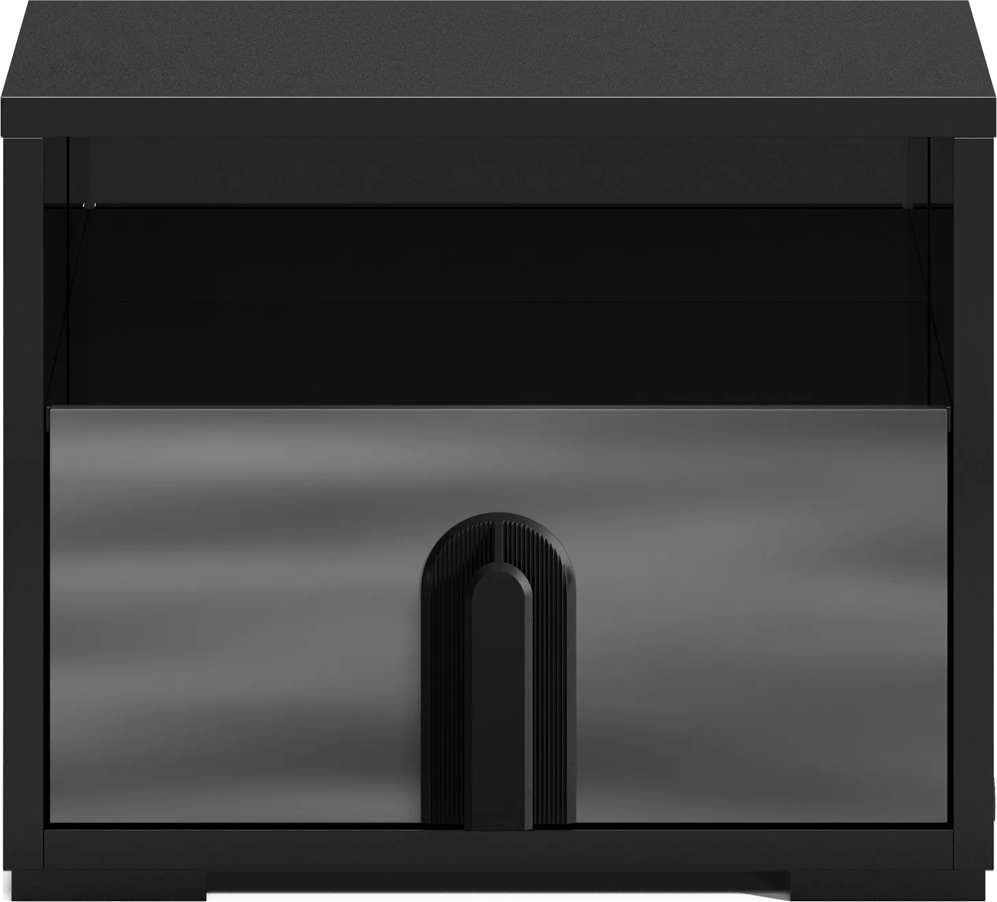 Star Wars Black Bedroom with Millennium Falcon Lightspeed Carbonite Full Platform Bed - Thumbnail - Image 7