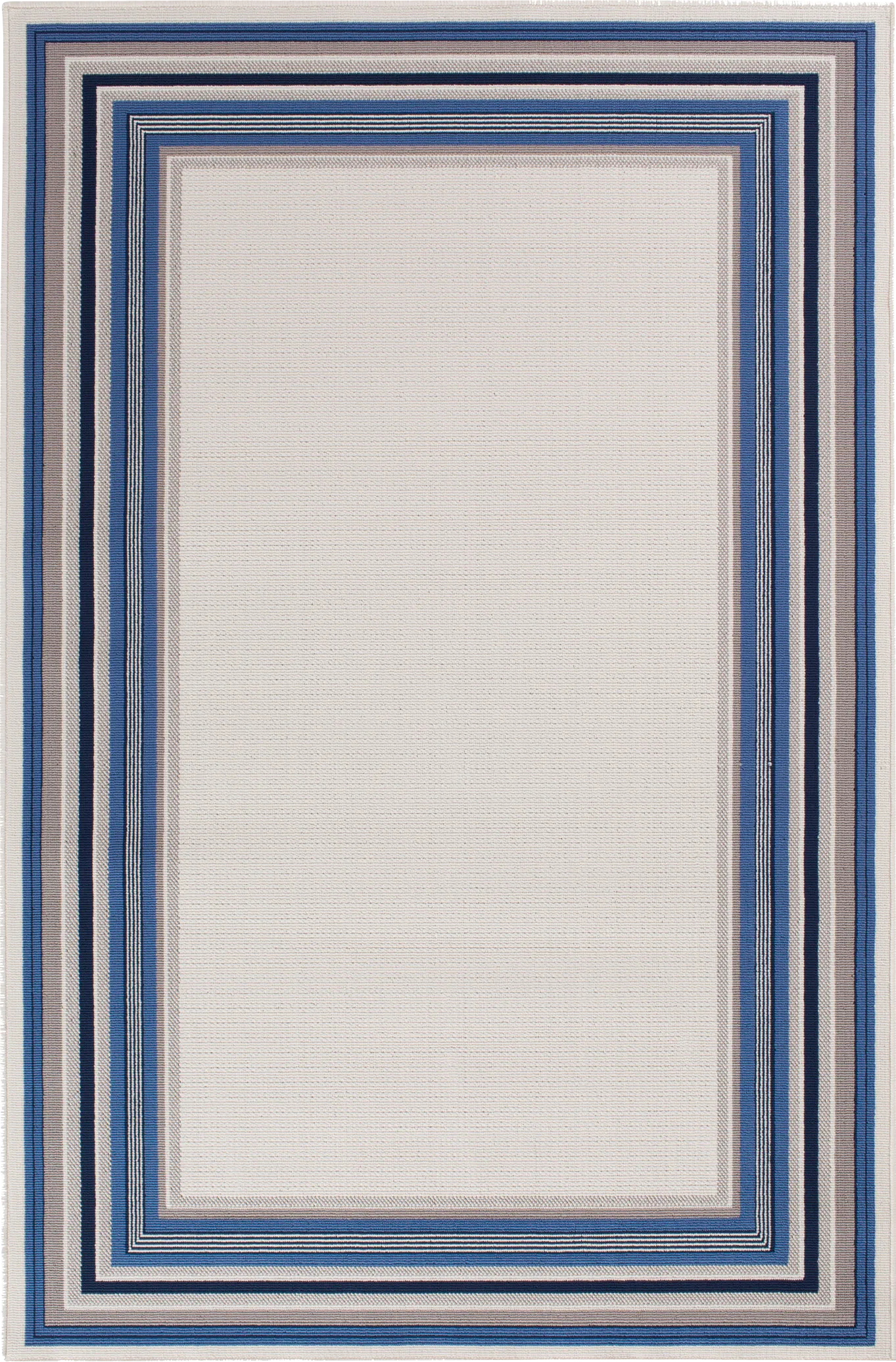 Balvan Ivory 6'7 x 9'6 Indoor/Outdoor Rug - Image 1