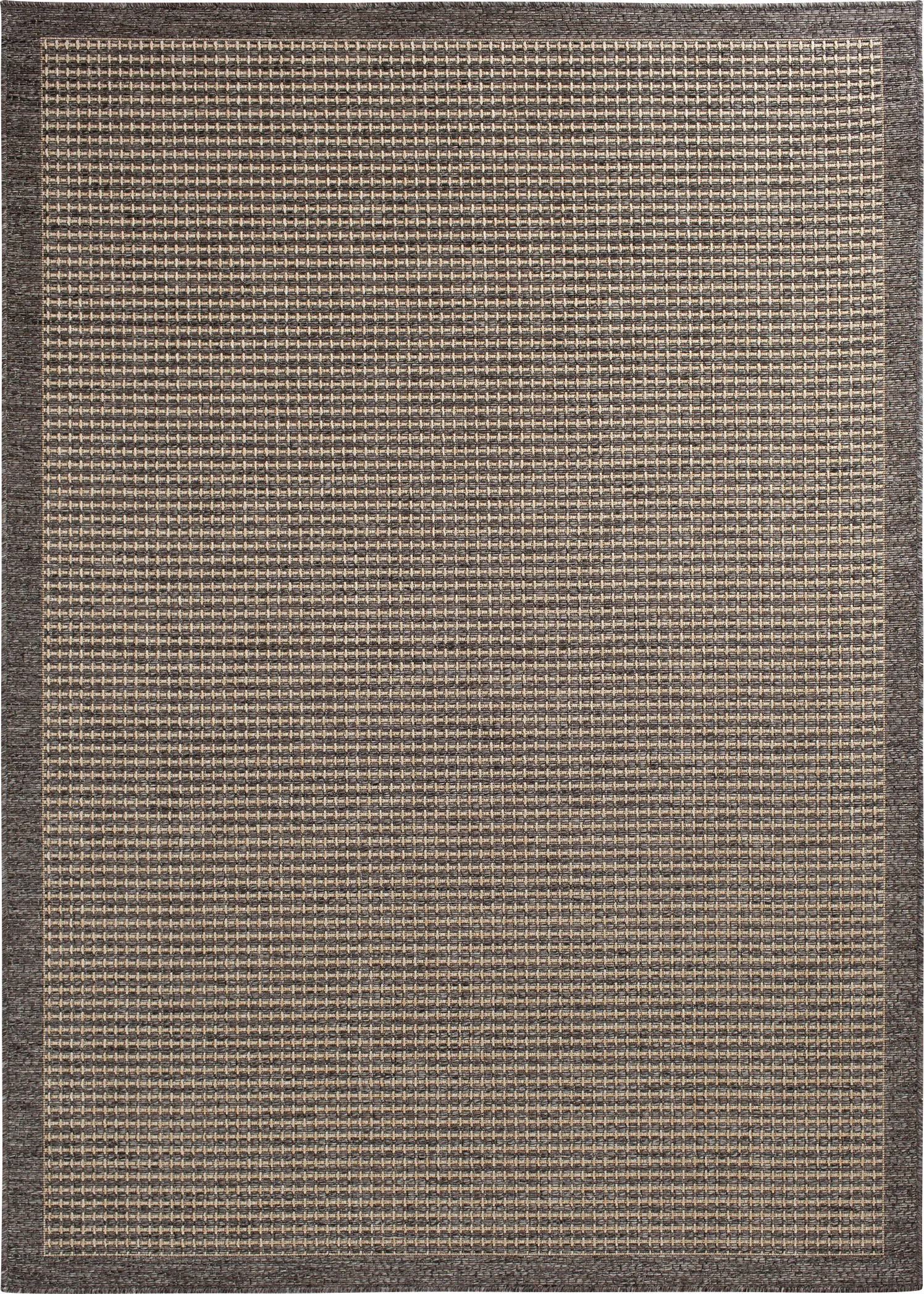 Gasha Brown 5'3 x 7'7 Indoor/Outdoor Rug - Thumbnail - Image 1