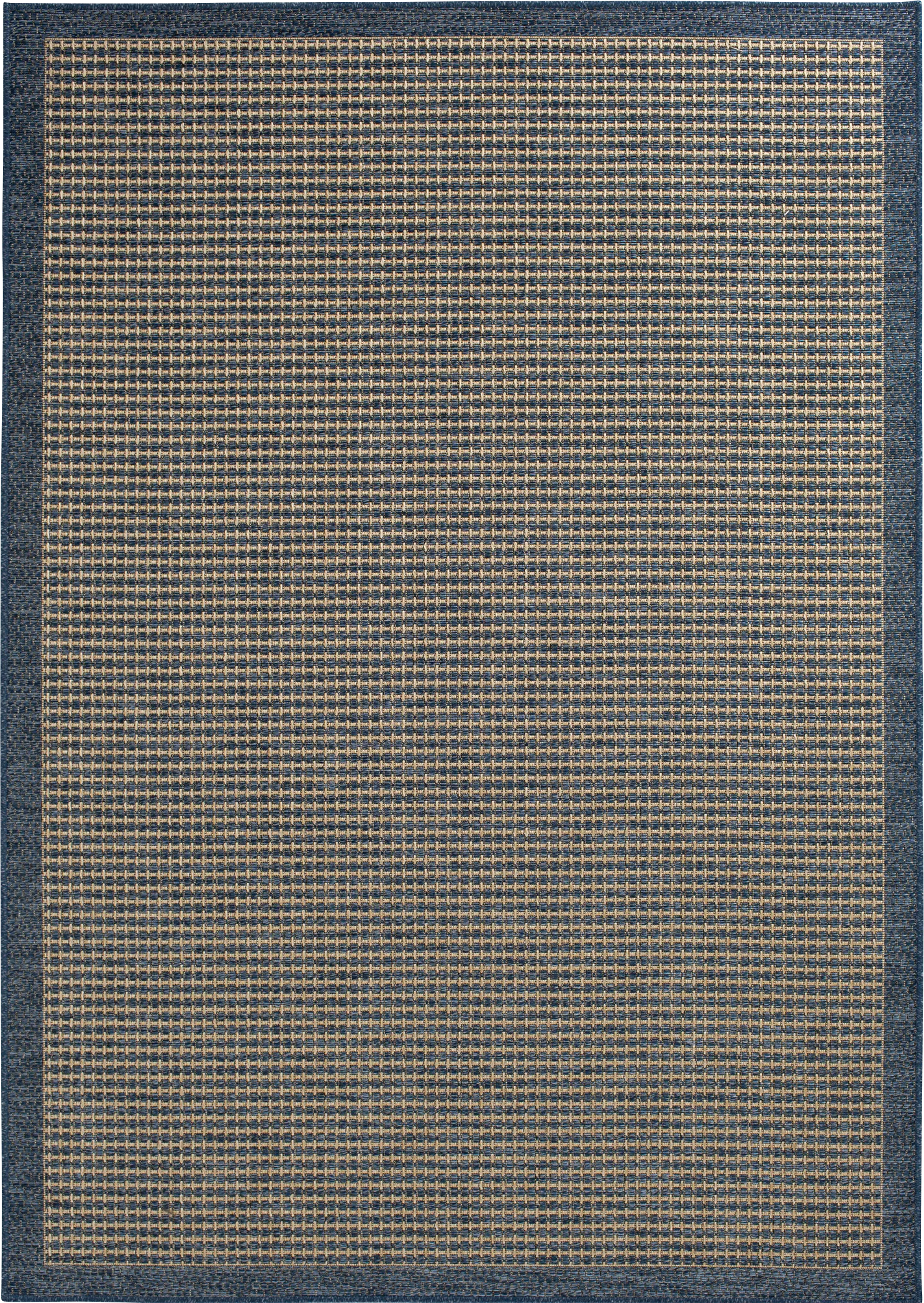 Gasha Blue 6'7 x 9'6 Indoor/Outdoor Rug - Image 1