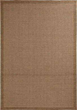 Gasha Tan 5'3 x 7'7 Indoor/Outdoor Rug