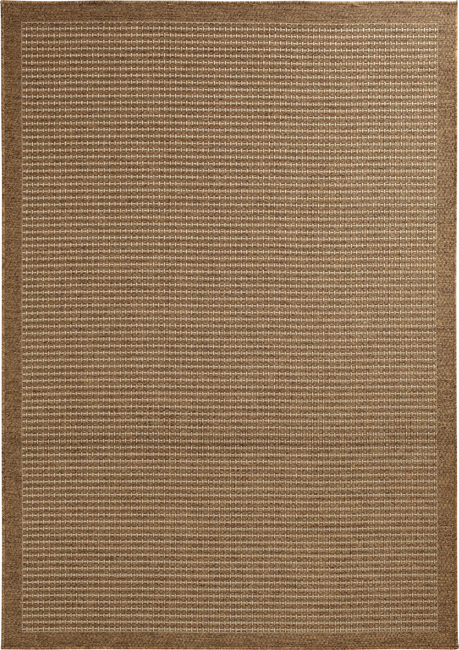 Gasha Tan 5'3 x 7'7 Indoor/Outdoor Rug - Image 1