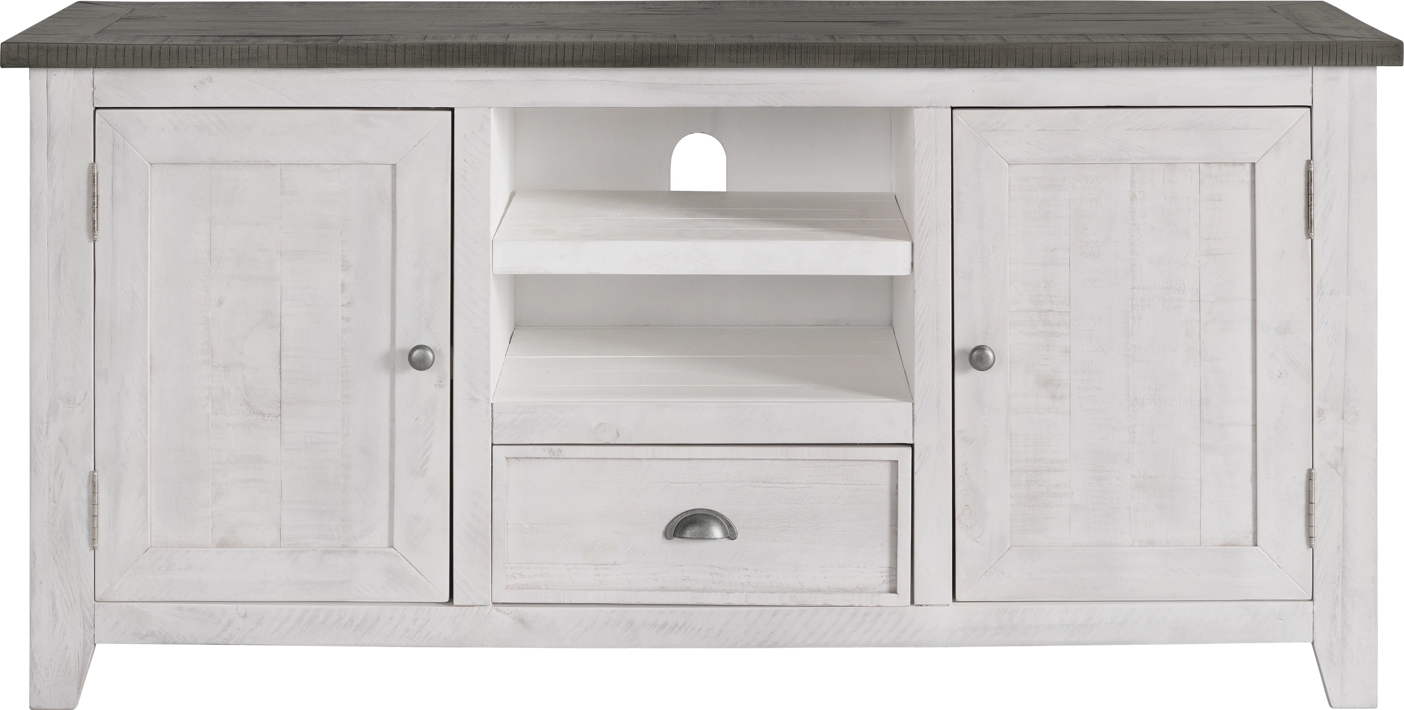Monterey Way Gray 60 in. Console - Thumbnail - Image 1