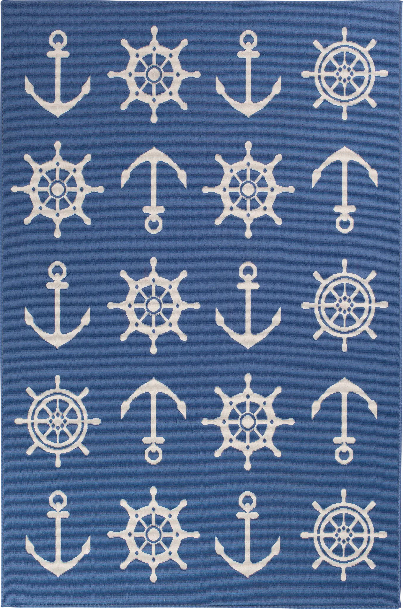 Erardo Blue 6'7 x 9'6 Indoor/Outdoor Rug