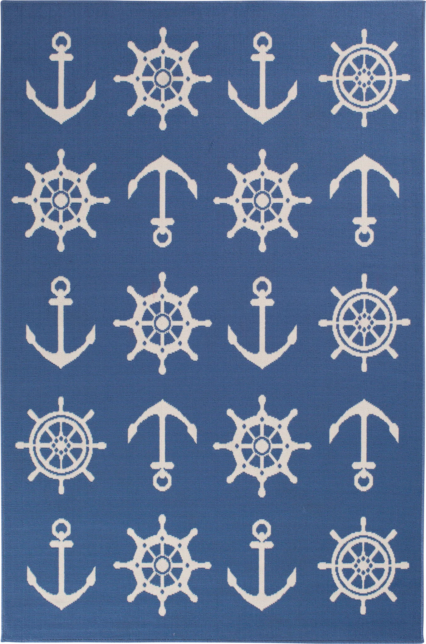 Erardo Blue 6'7 x 9'6 Indoor/Outdoor Rug - Image 1