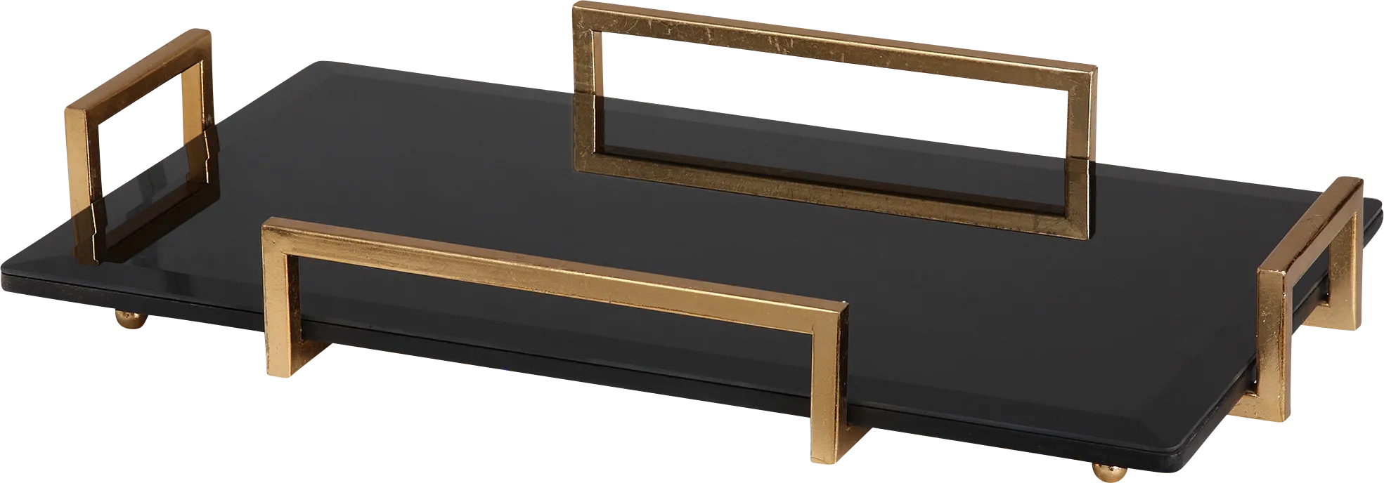 Elladora Black Decor Tray - Thumbnail - Image 1