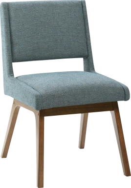 Fanchou Blue Dining Chair, Set of 2