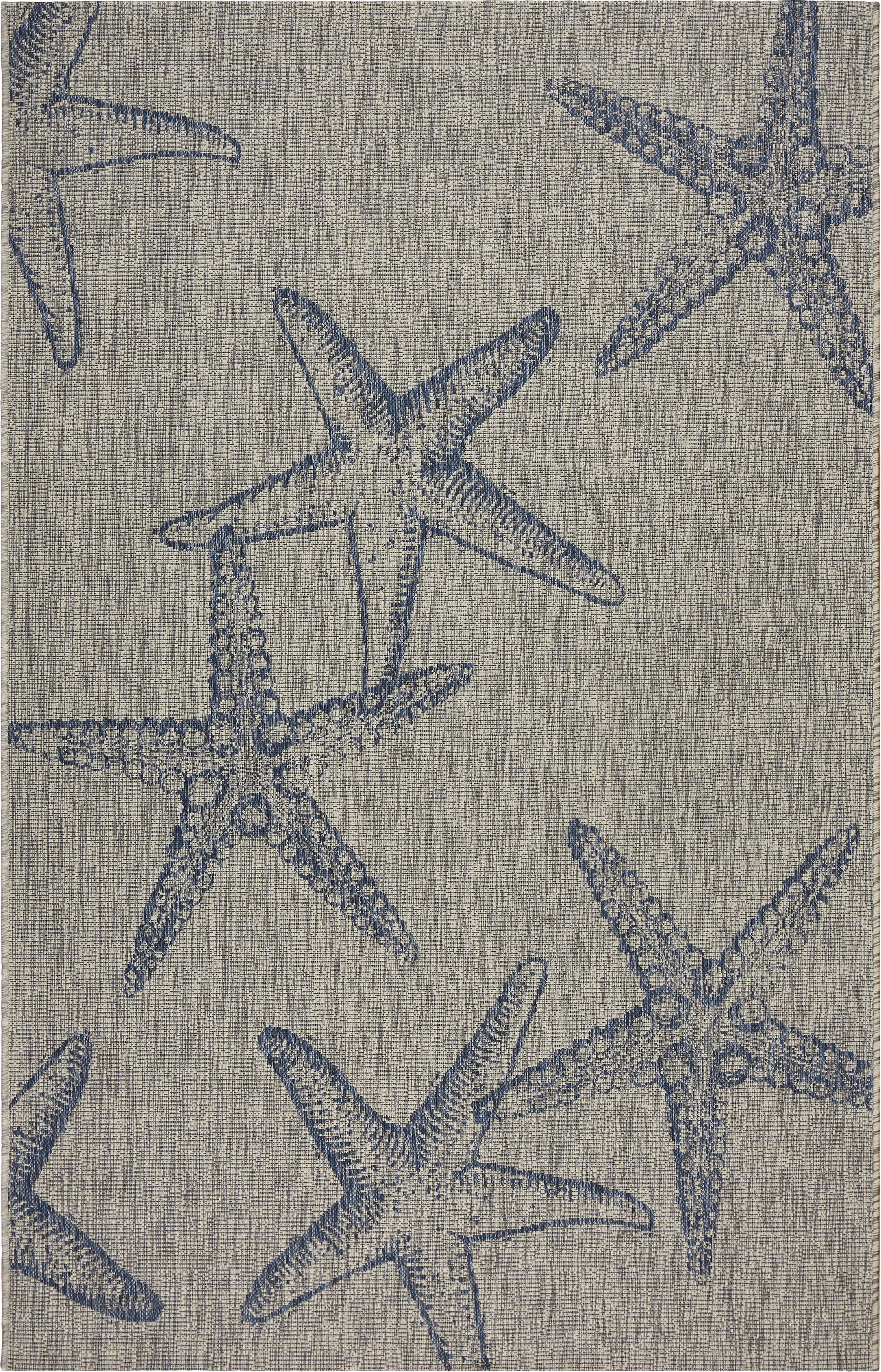 Maike Gray 5' x 7' Indoor/Outdoor Rug - Thumbnail - Image 1