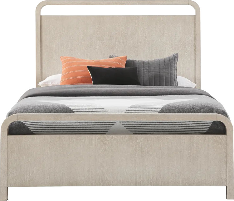3 pc queen panel bed