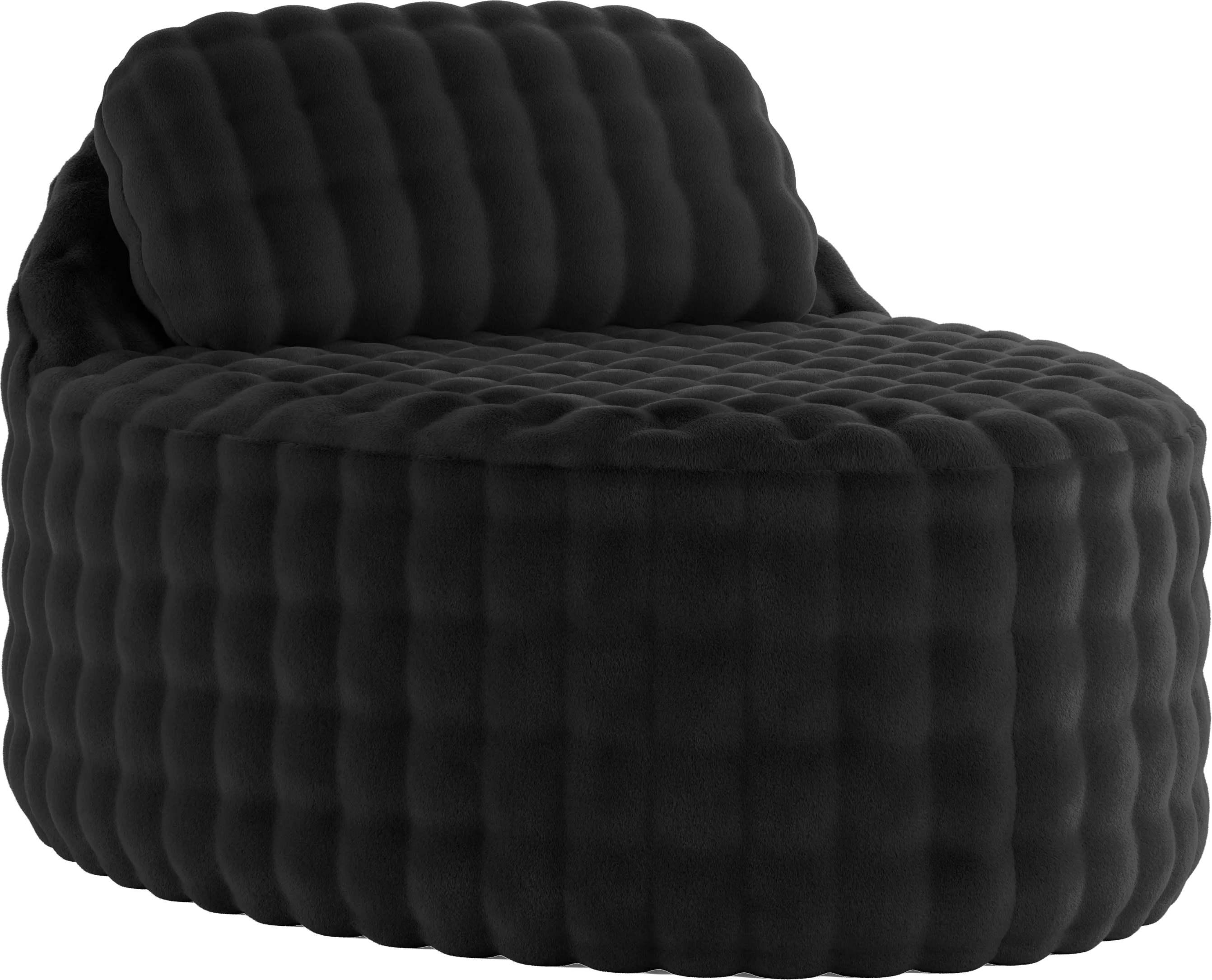 Emmeline Black Accent Chaise - Image 1