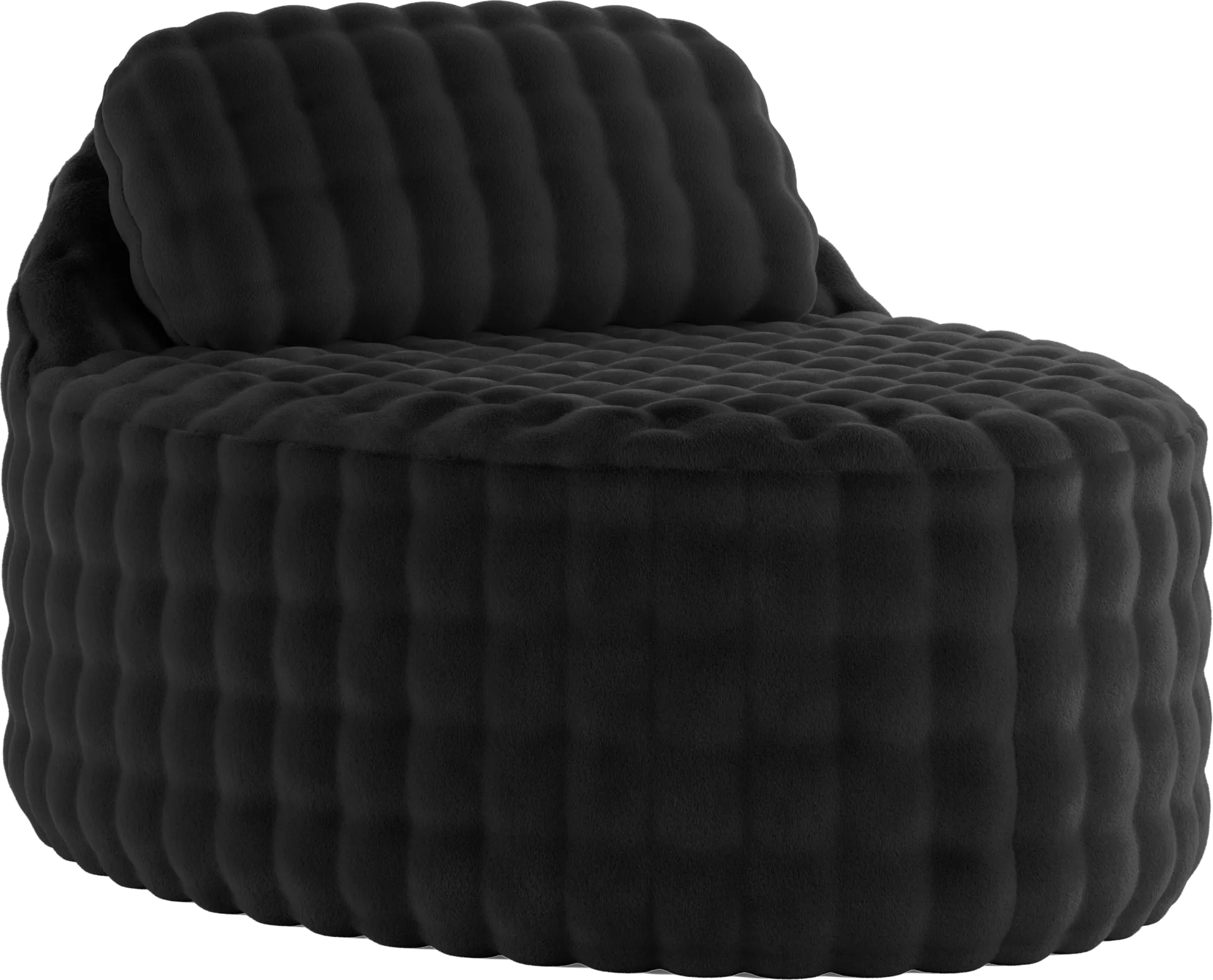 Emmeline Black Accent Chaise - Image 1
