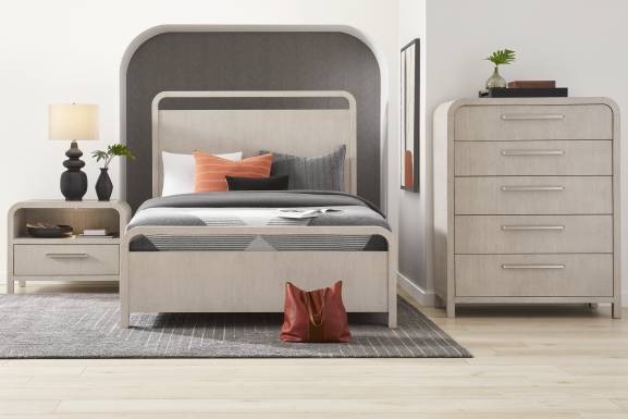 Canyon Light Gray Nightstand