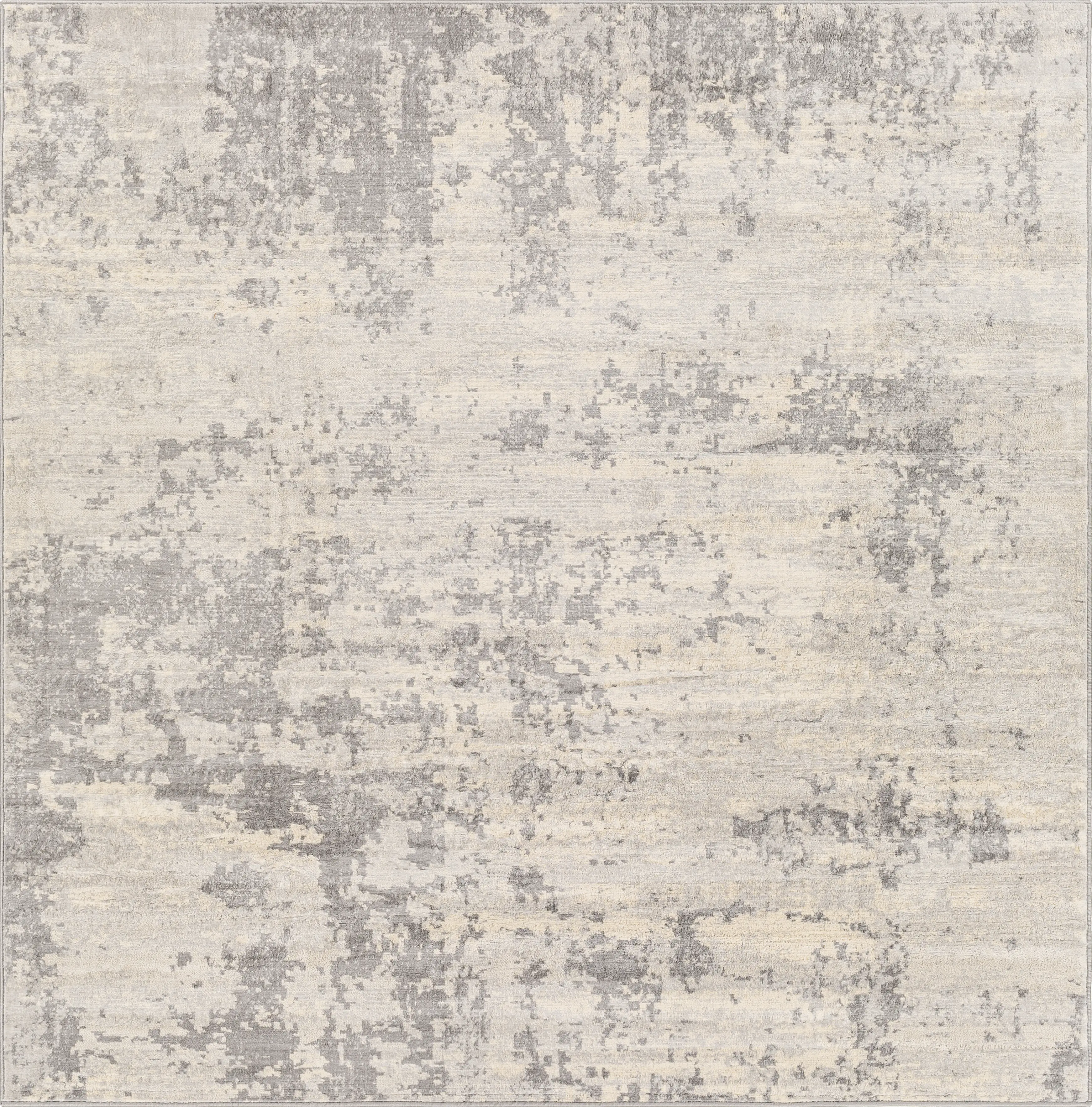 Tristram III Silver 6'7 Square Rug - Thumbnail - Image 1