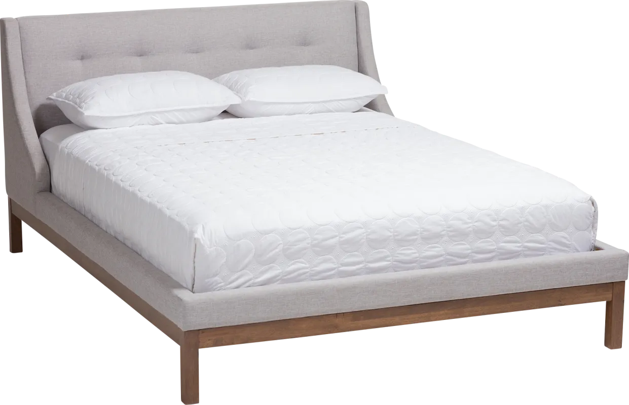 Alissas Gray Queen Bed
