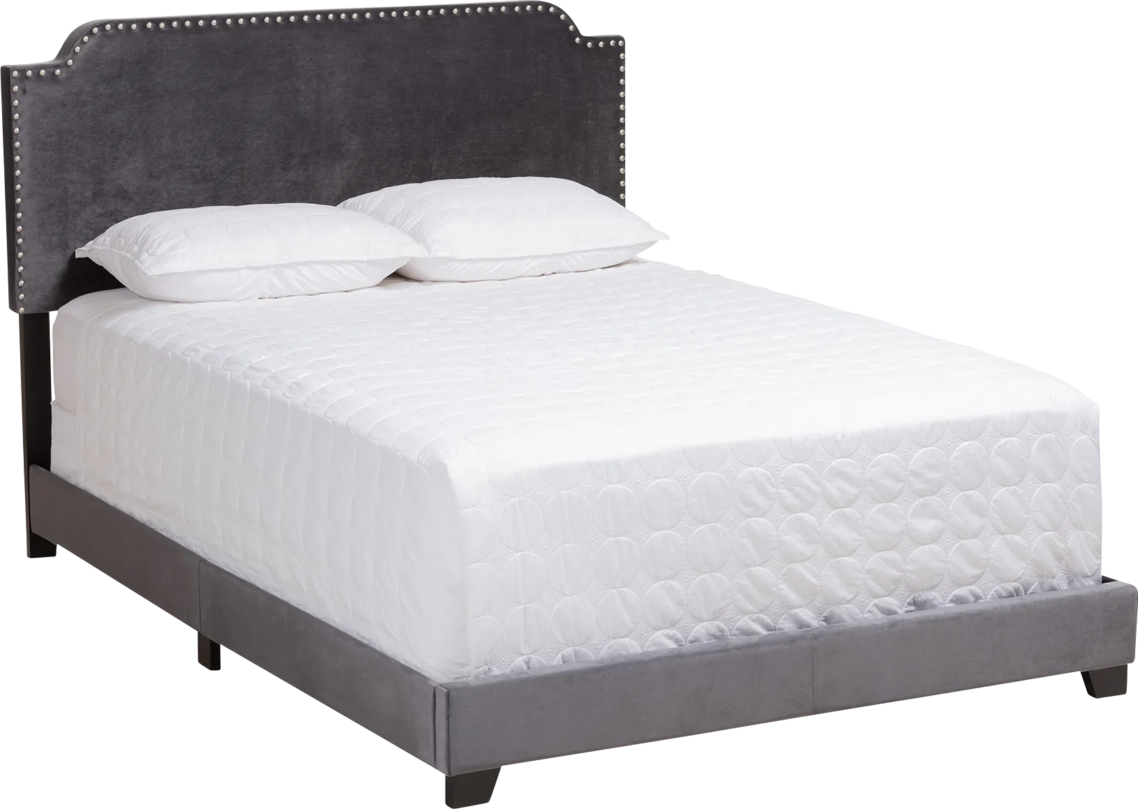 Skylyn Dark Gray Full Bed - Thumbnail - Image 1