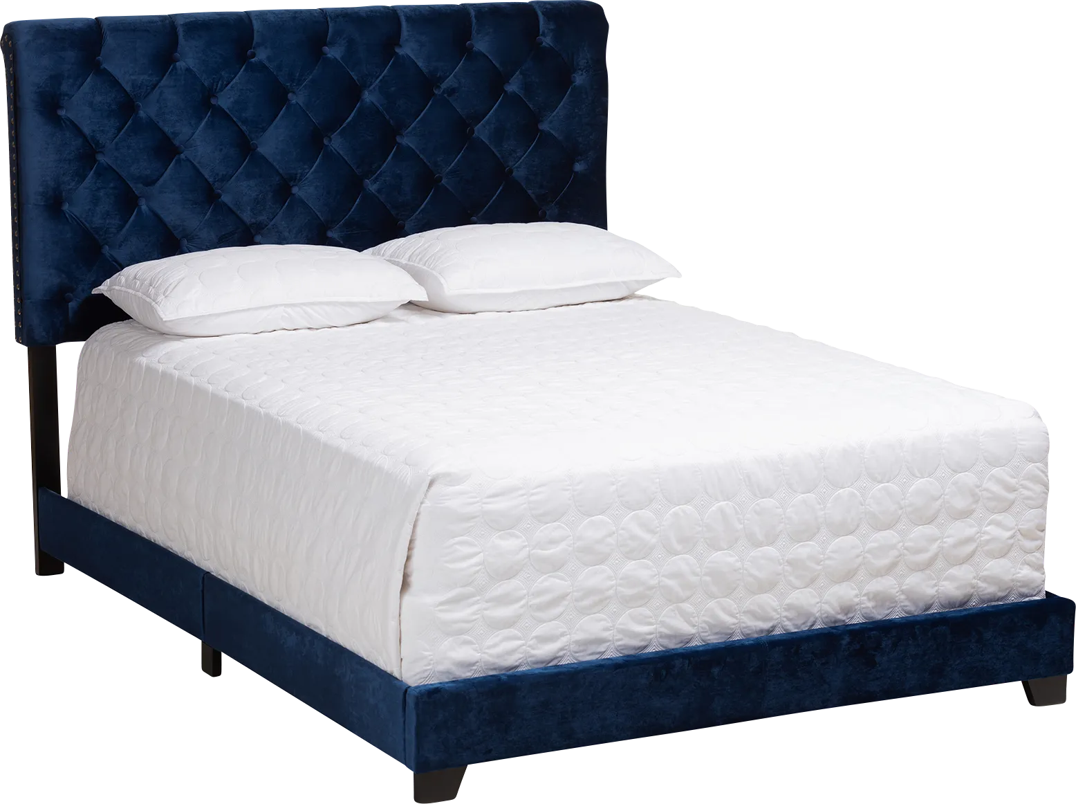 Panola Blue Full Bed - Image 1
