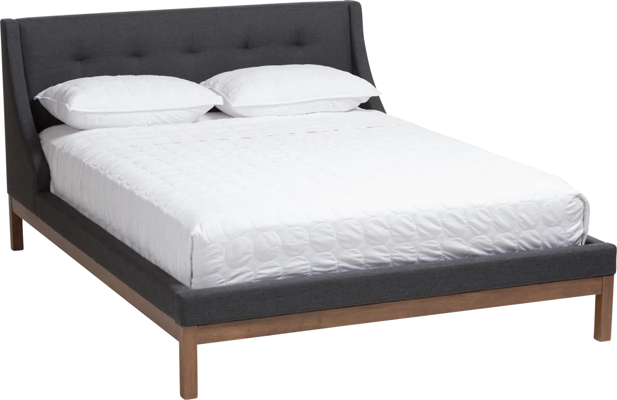 Alissas Dark Gray Full Bed