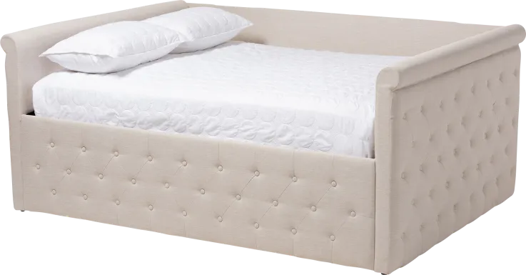 Dyett Beige Queen Daybed