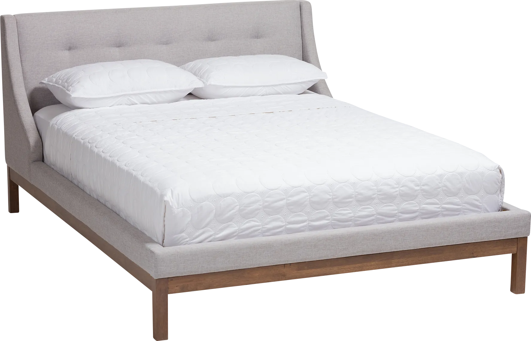 Alissas Gray Full Bed - Image 1
