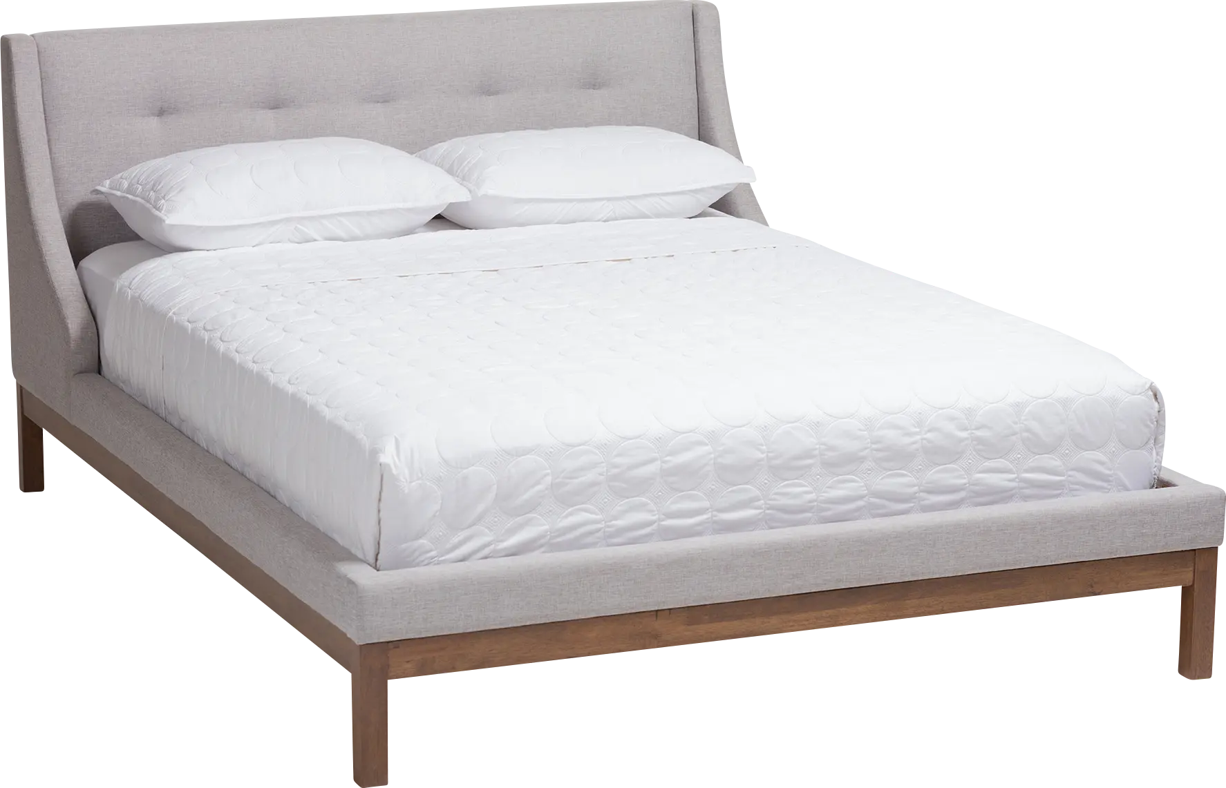 Alissas Gray Full Bed