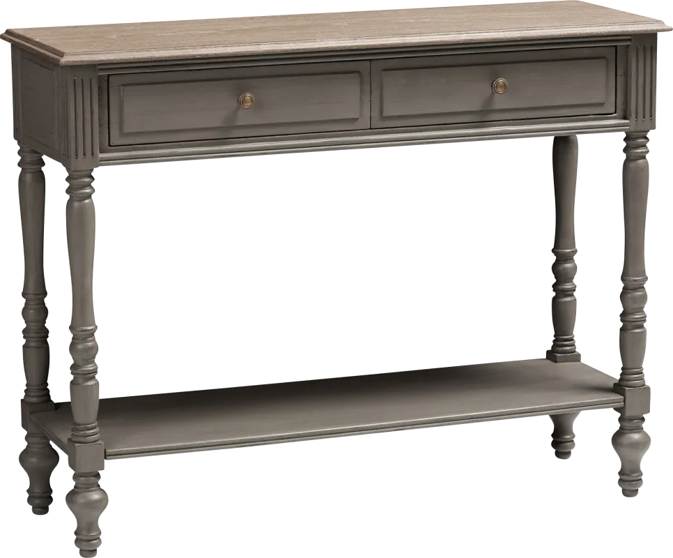 Busbee Brown Console Table