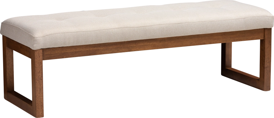Ezelle Beige Bench