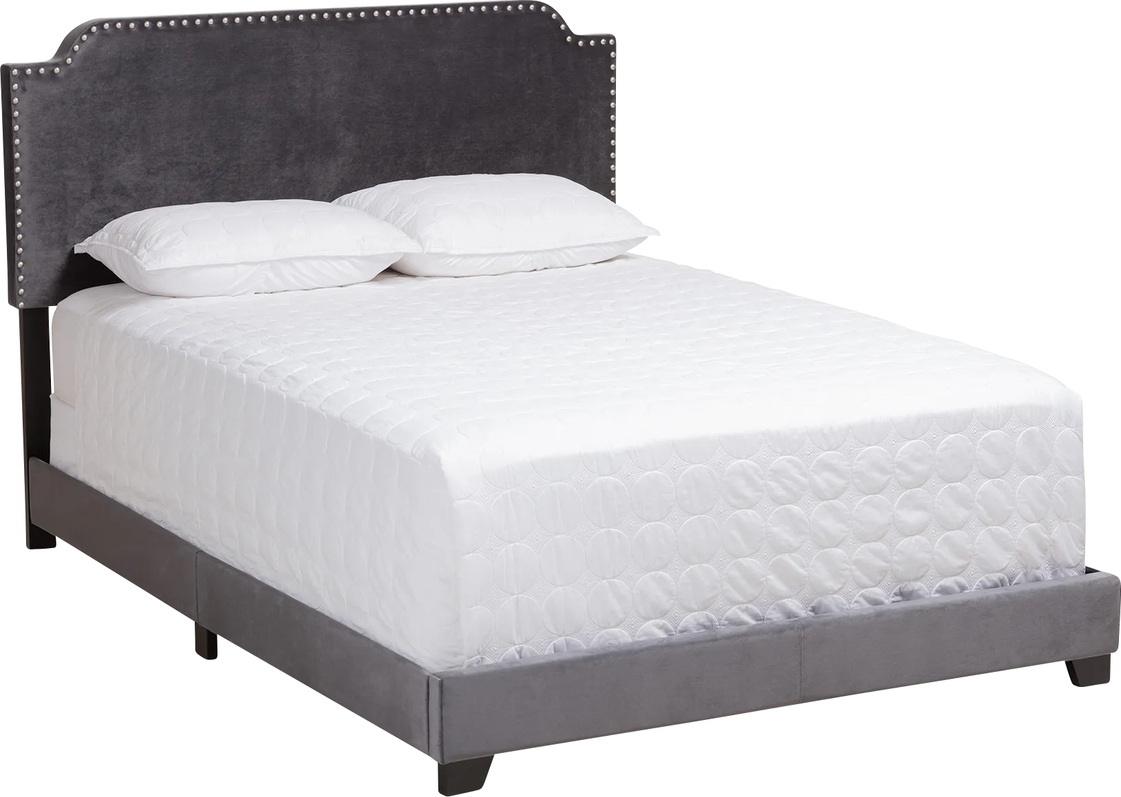 Skylyn Dark Gray King Bed - Thumbnail - Image 1