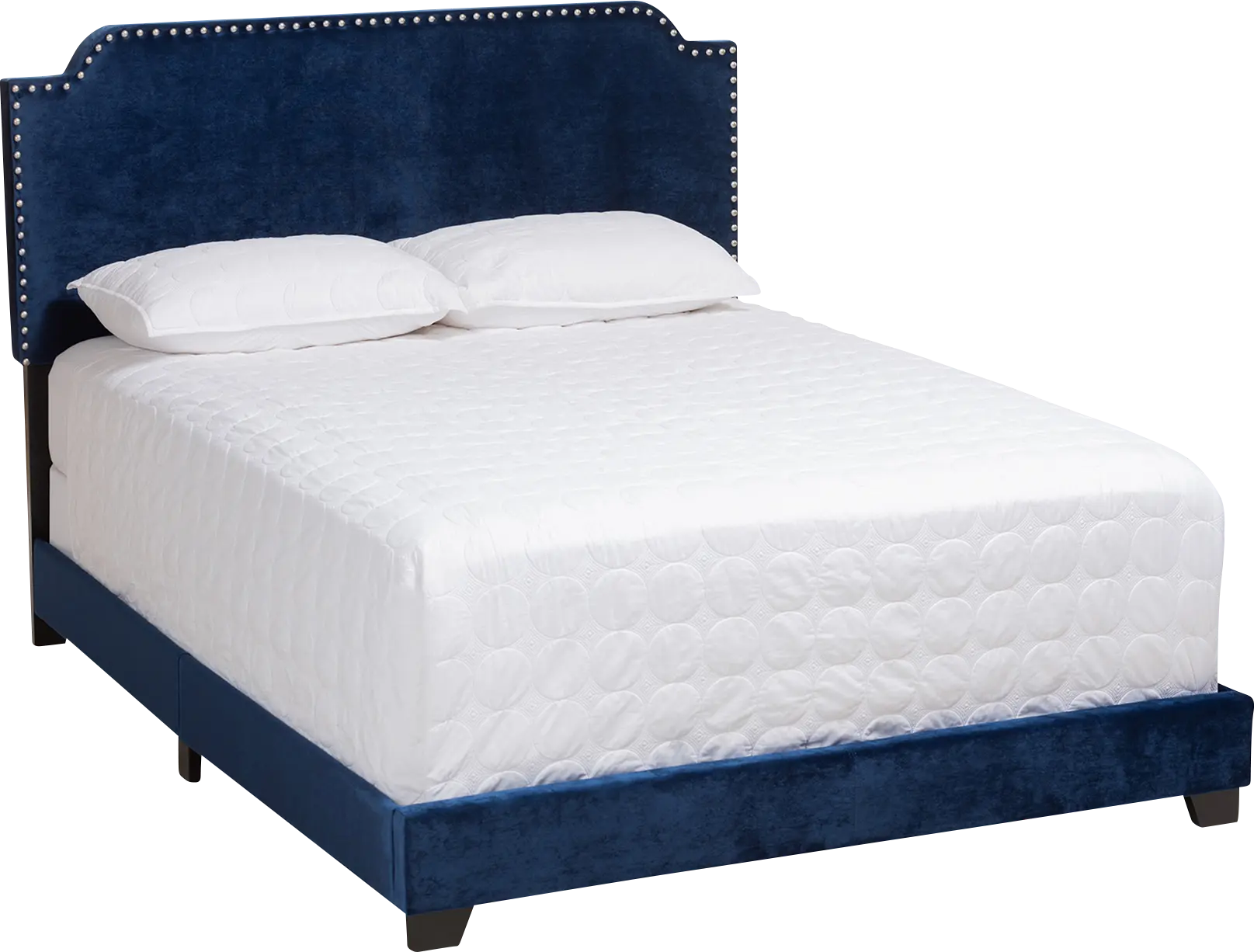 Skylyn Blue King Bed