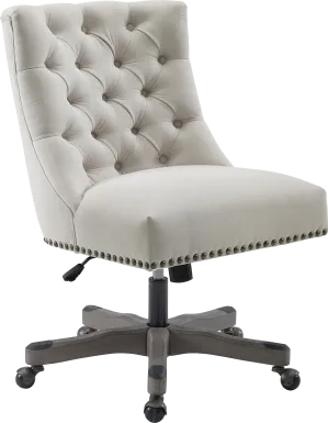 Gartland Light Beige Office Chair