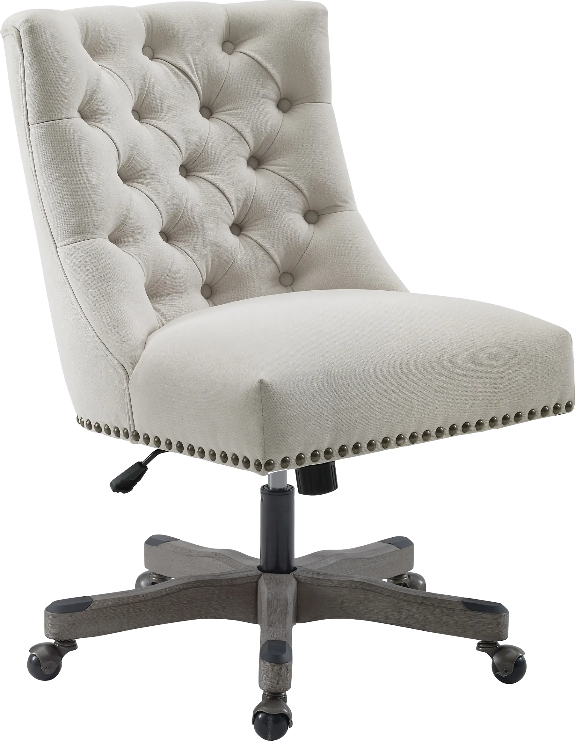 Gartland Light Beige Office Chair