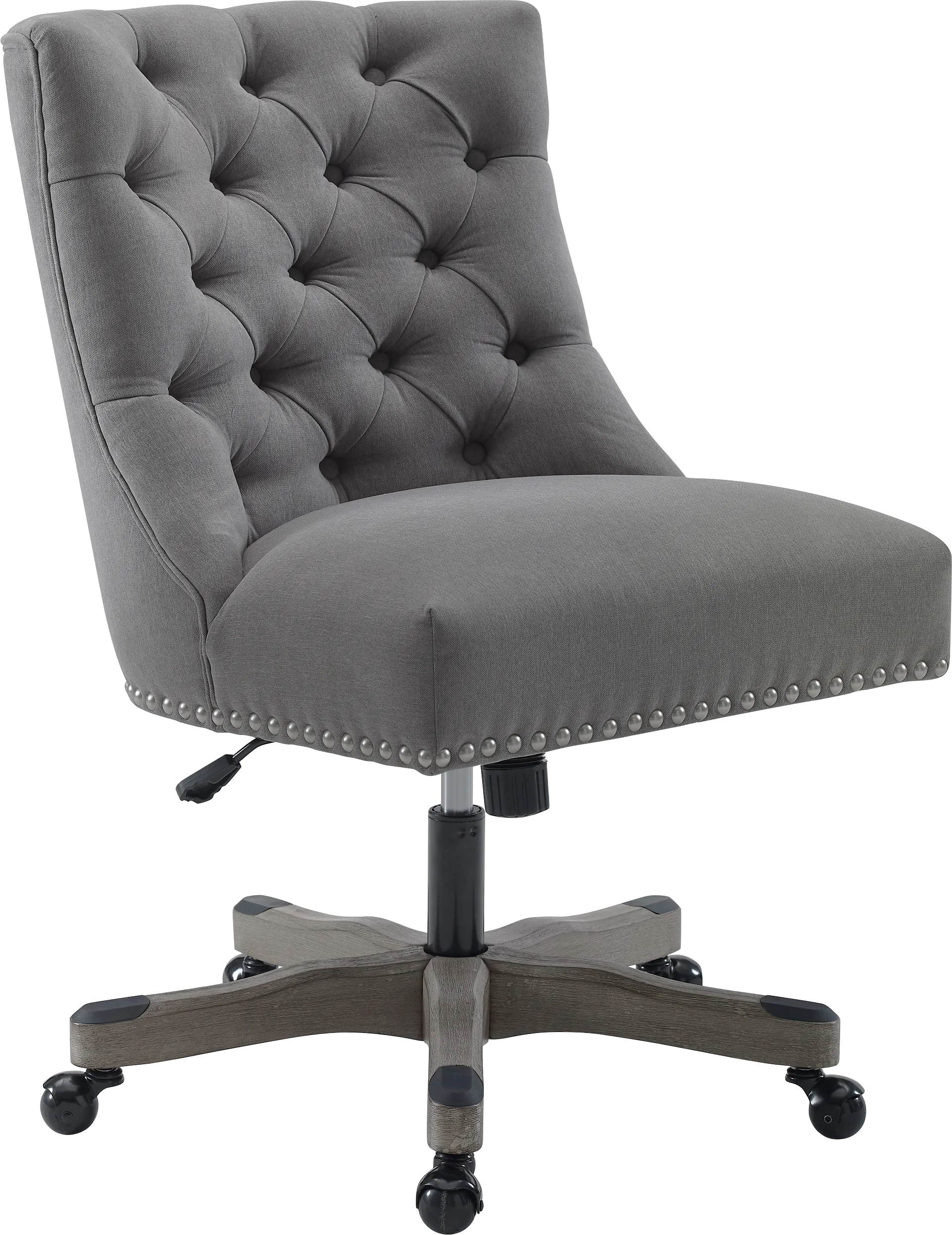 Gartland Dark Gray Office Chair - Thumbnail - Image 1