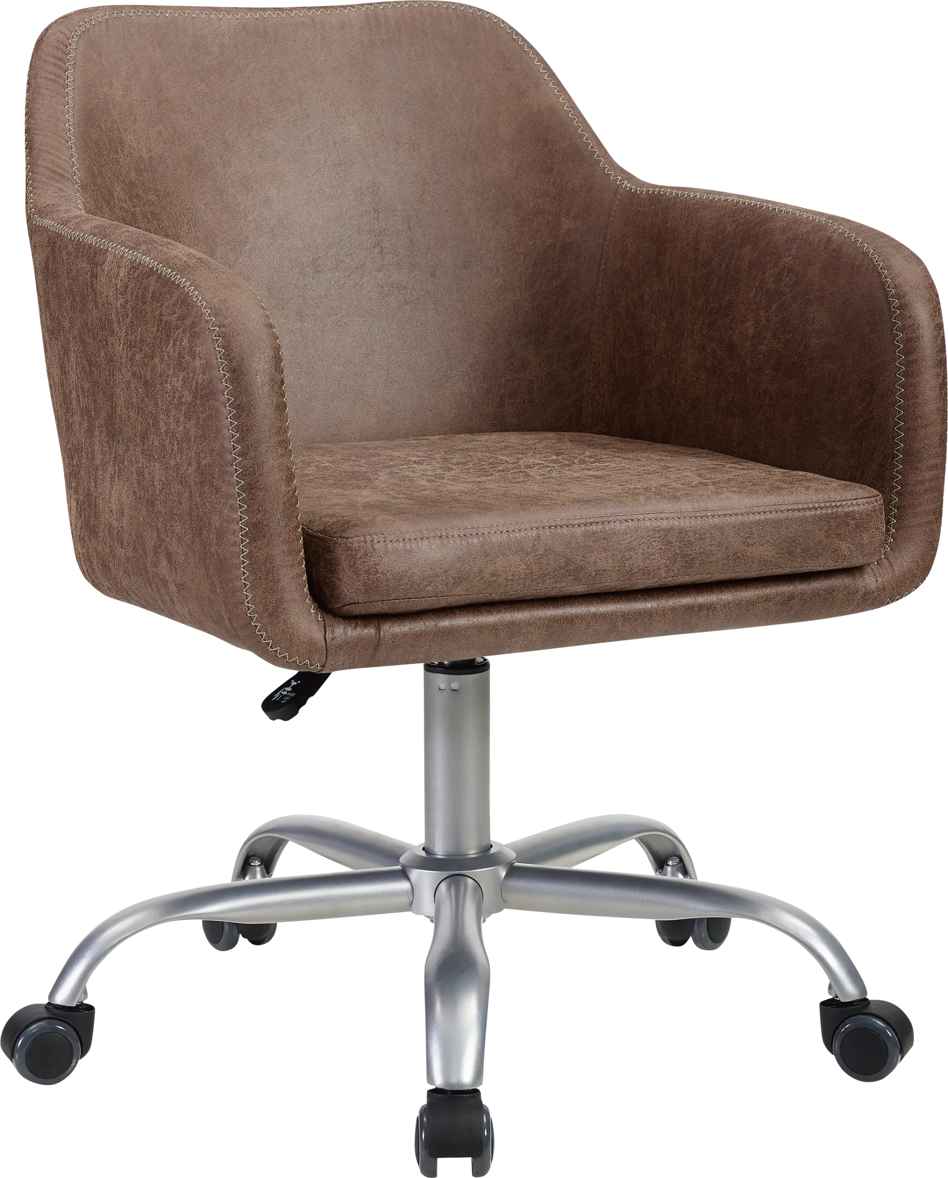 Ryburn Brown Office Chair - Image 1