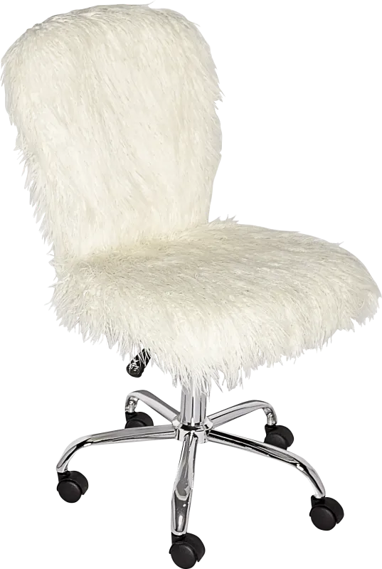 Kellow White Office Chair