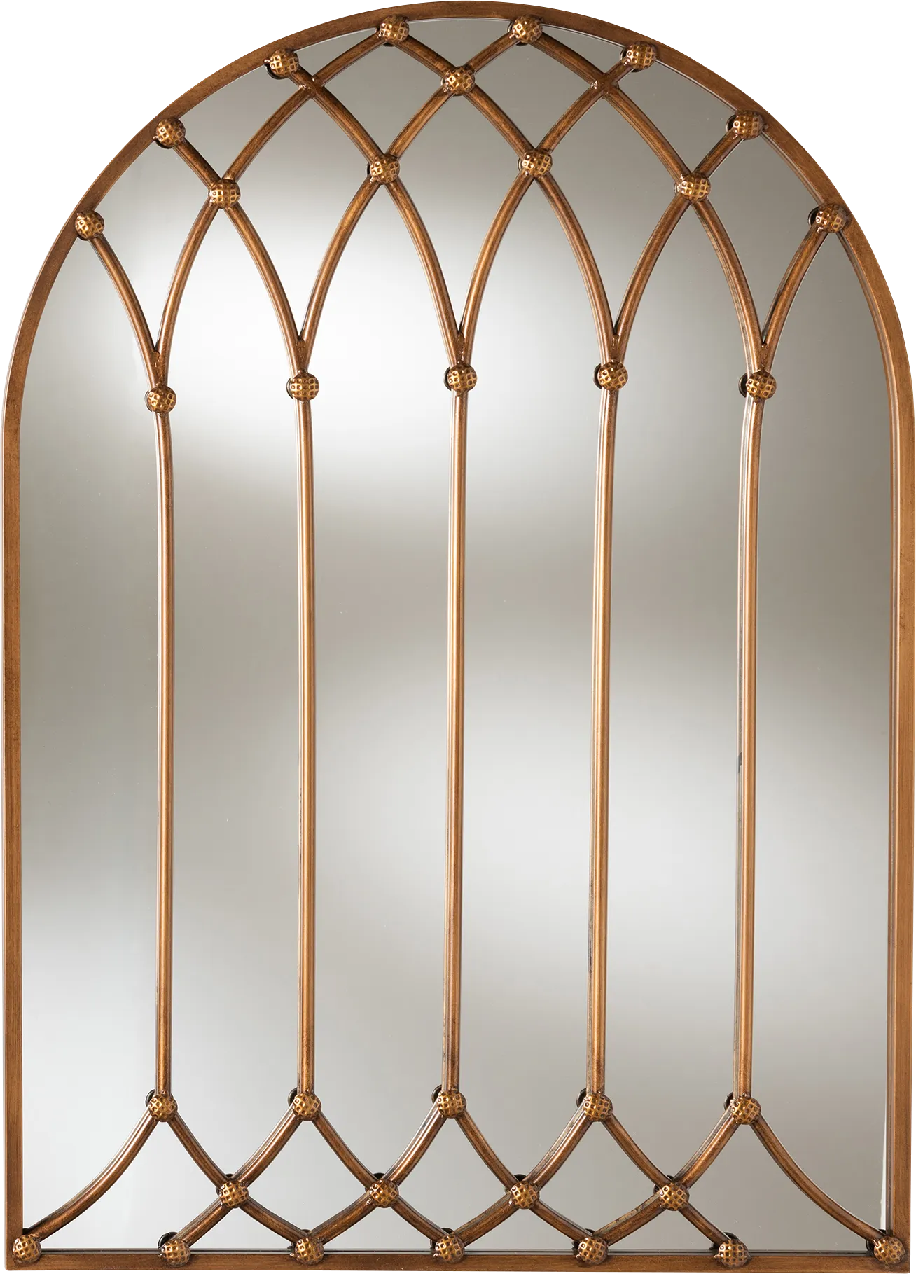 Bargello Bronze Mirror - Image 1