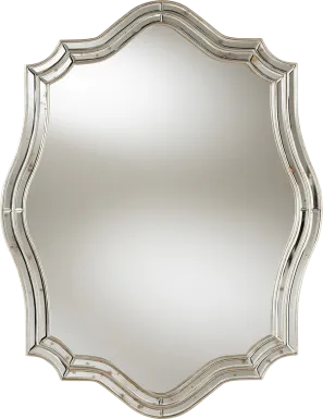 Cleve Silver Mirror