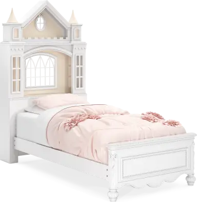 twin castle bed