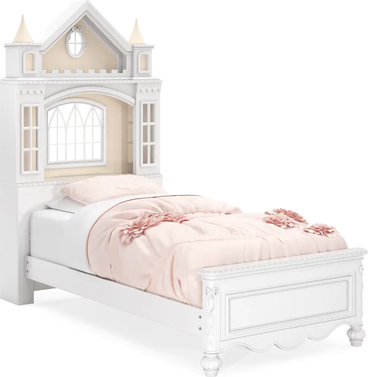 twin castle bed